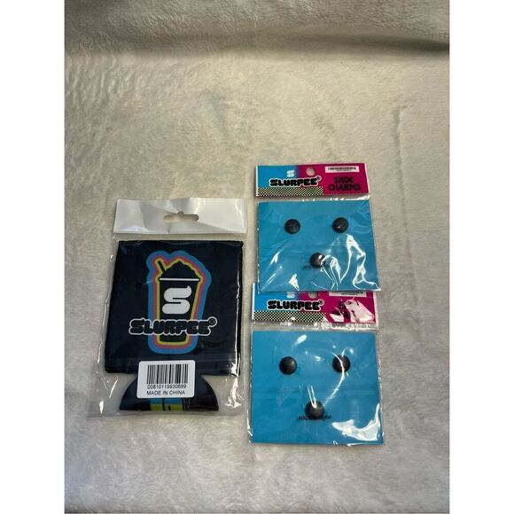 Slurpee Can Coozie And Shoe Charms NEW - Picture 5 of 6